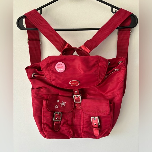 American Girl Doll Backpack. Red. Bath and Body Works edition. - Picture 1 of 10